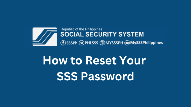 Trouble Logging In? How To Reset Your SSS Password